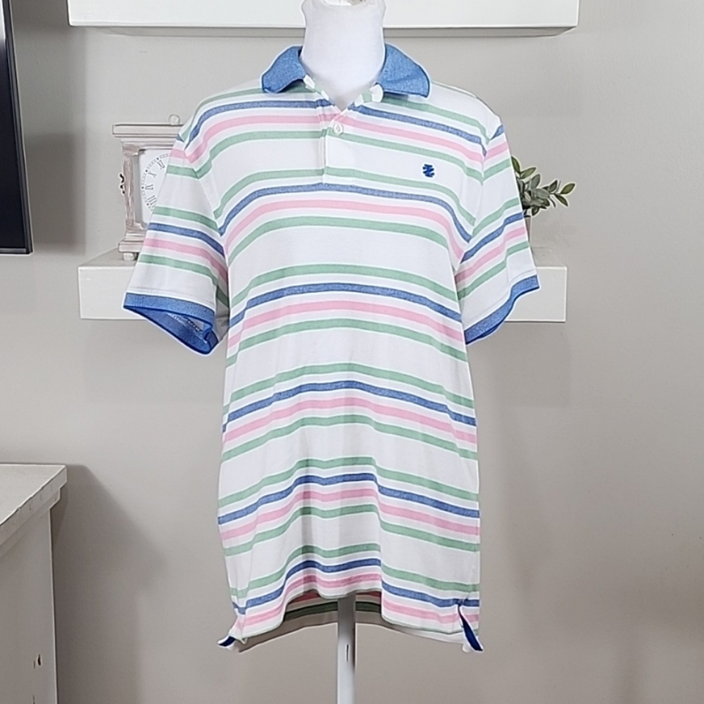 IZOD Advantage Performance Natural Stretch Striped Shirt